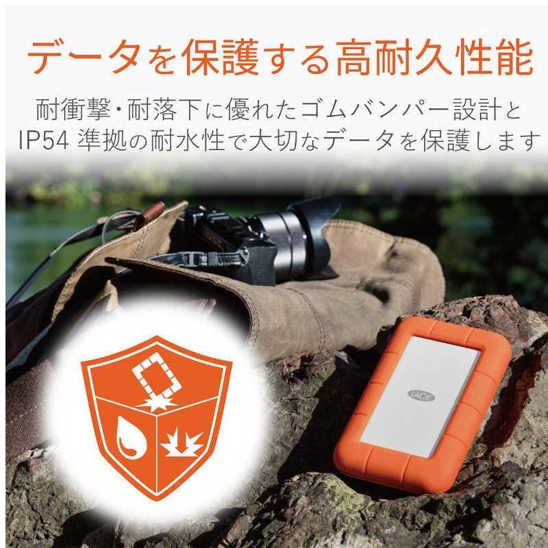 エレコム ELECOM LaCie ラシー 外付けHDD USB-C接続 Rugged Mini USB-C [4TB ポータブ… 15倍ポイント｜techno-house｜02