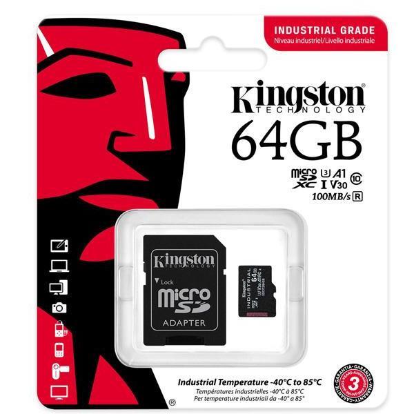 3個セット キングストン SDCIT264GB 64GB microSDXC UHS-I Class 10 産業グレード温度対応… 15倍ポイント｜techno-house｜03