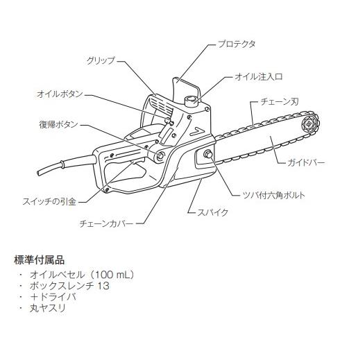 商品が購入 マキタ 5012B 300mm 電動式チェンソー 　本体のみ　