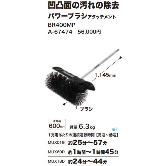 マキタ（makita） A-67474 BR400MP 充電式 スプリットシリーズ用 
