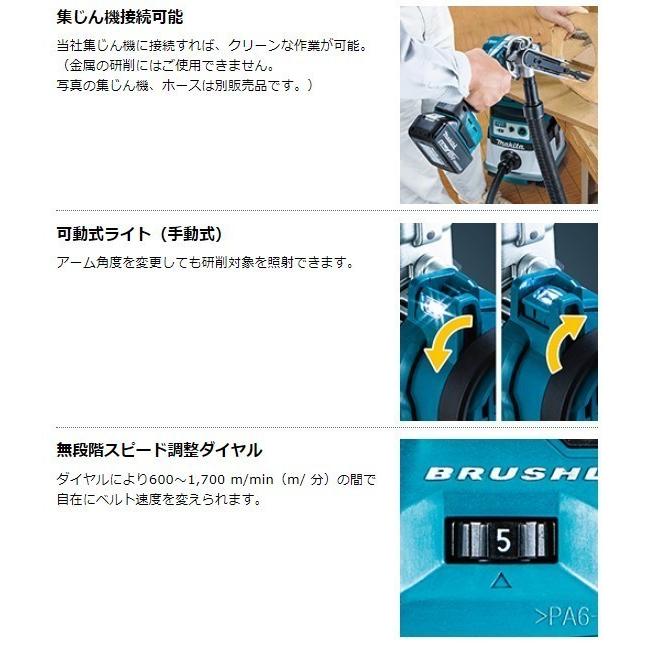 マキタ BS180DZ + CASE 18V 充電式ベルトサンダ 本体+ケース マキタ BS180DZ + CASE 18V 充電式ベルトサンダ 本体+ケース