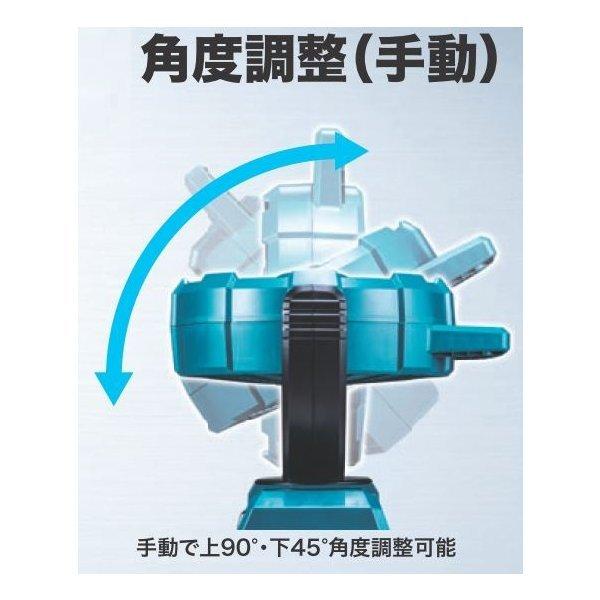 マキタ（makita） CF001GZ (青)+ BL4025 40V充電式ファン+ 2.5Ah