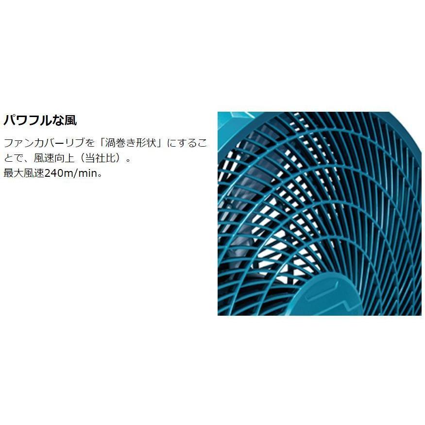 マキタ CF301DZ +BL1860B + DC18RF (青) 14.4V/18V充電式ファン