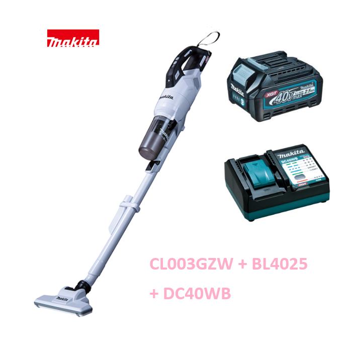 マキタ（makita） CL003GZW(白) + BL4025 + DC40WB 40Vmax 充電式 