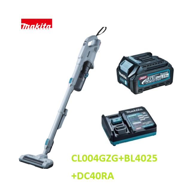 マキタ（makita） CL004GZG(グレー) + BL4025 + DC40RA 40Vmax 充電式 