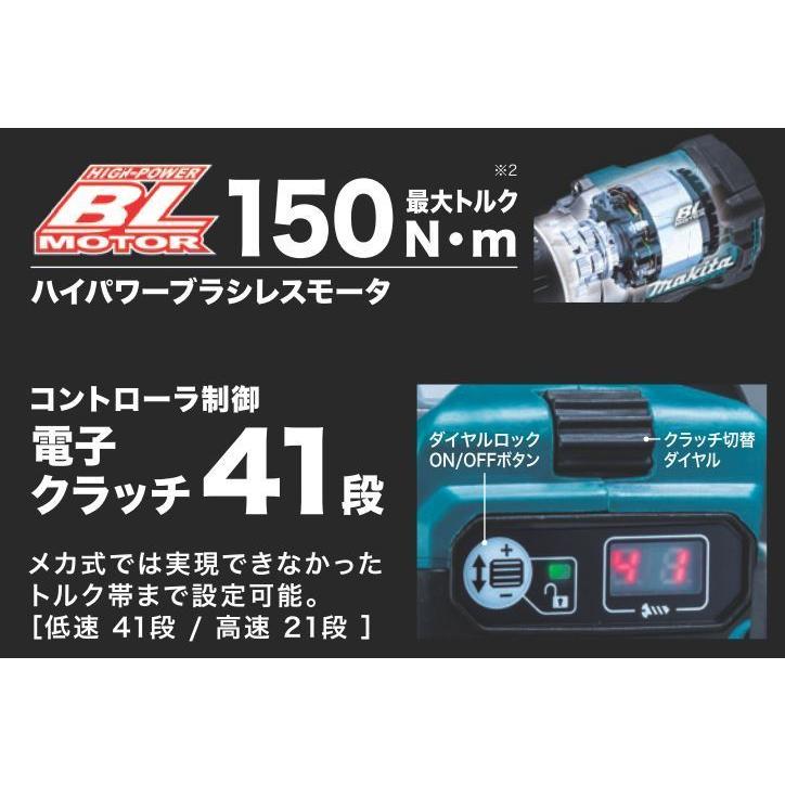 マキタ マキタ DF001GRDX 40Vmax充電式振動式ドリルドライバ マキタ マキタ DF001GRDX 40Vmax充電式振動式ドリルドライバ
