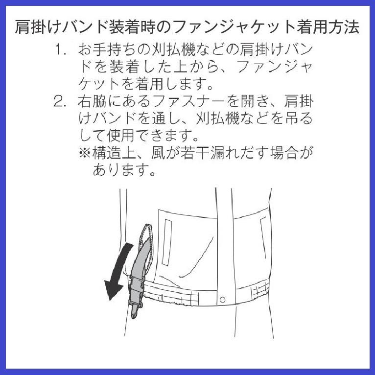 マキタFJ423DZM 空調服　草刈り機対応　 Mサイズ　袖取外し可能 マキタ FJ423DZ グレー ファンジャケットのみ 草刈機・刈払機