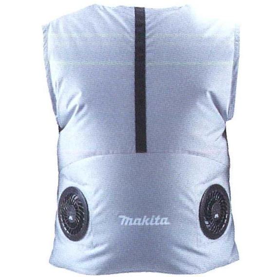 Makita 空調服 グレー ファン付き　バッテリー マキタ FV214DZN +バッテリー+ファンユニット 3点セット 充電式