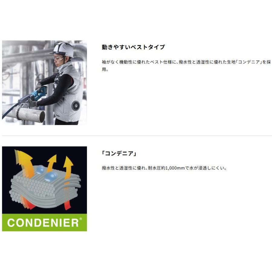 マキタ（makita） FV220DZO +バッテリー+ファンユニット 3点セット