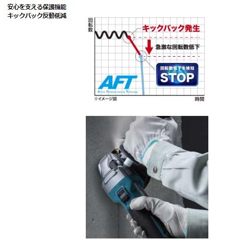 マキタ（makita） GA001GZ 40V 充電式ディスクグラインダ 本体のみ