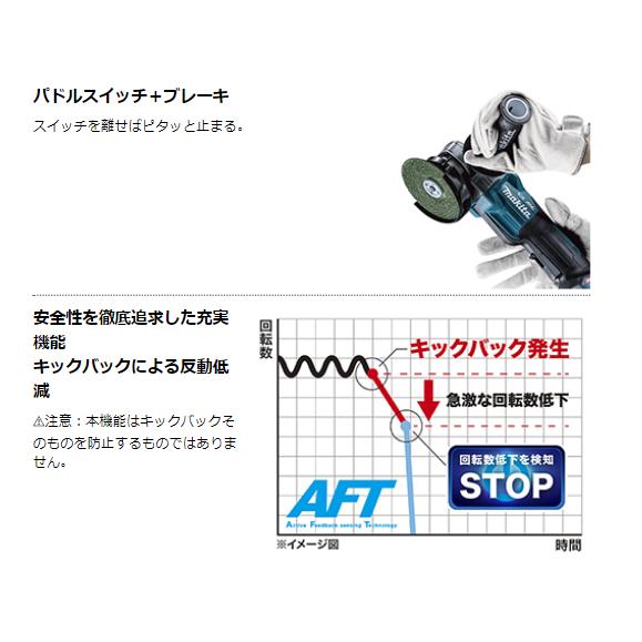 マキタ GA019GRMX 40V 充電式ディスクグラインダ 本体+4.0Ah マキタ GA019GRMX 40V 充電式ディスクグラインダ 本体+4.0Ah