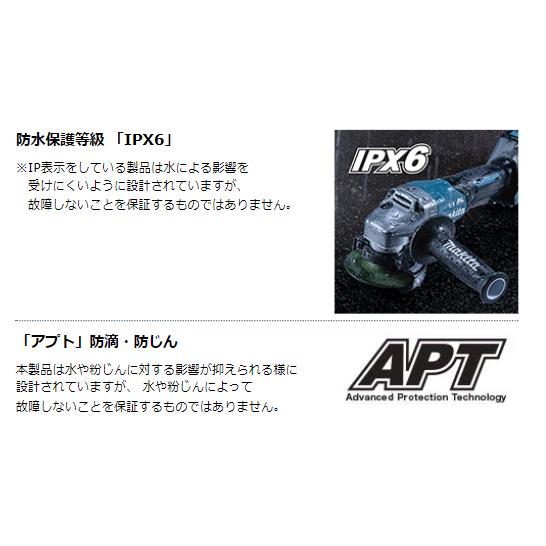 マキタ GA019GZ + ケース 40V 充電式ディスクグラインダ 本体+ マキタ GA019GZ + ケース 40V 充電式ディスクグラインダ 本体+