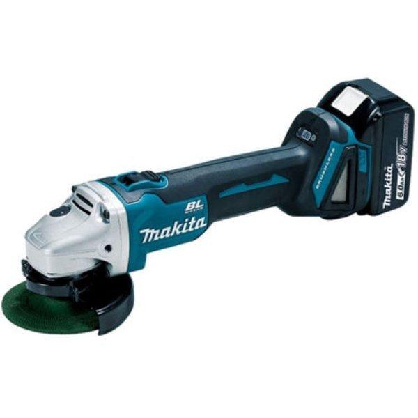 makita マキタ GA404DRGXN 18V-100mm充電式ディスクグラインダ キックバック低減機能搭載 6.0Ah予備バッテリ付セット (D4172khwxY) マキタ（makita） GA404DRGXN 18V 100mm充電式ディスクグラインダ 本体