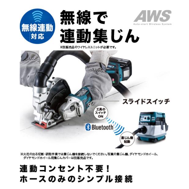 マキタ GA412DZ + ケース 18V 充電式ディスクグラインダ 本体+ マキタ GA412DZ + ケース 18V 充電式ディスクグラインダ 本体+