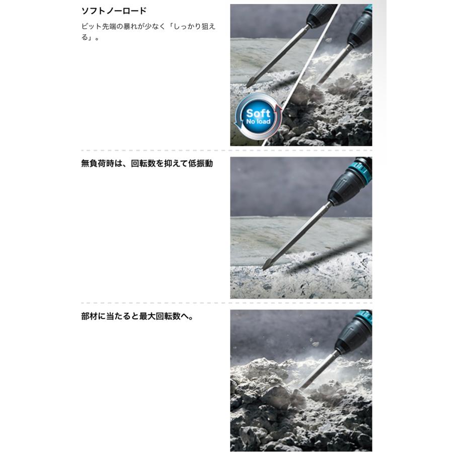 マキタ 40v充電式ハンマ　HM 002GZK 未使用   　 マキタ HM002GZK 充電式ハンマ 【無線連動対応】 (40V+40V対応/本体