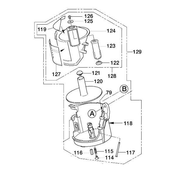 マックス（MAX） 釘打機 HN-90N3用 マガジンASSY のみ (HN81200)No.129