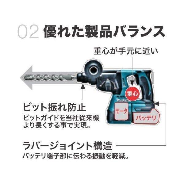 マキタ HR244DRGXV (青) 24mm 18V 充電式ハンマドリル 本体+ マキタ HR244DRGXV (青) 24mm 18V 充電式ハンマドリル 本体+