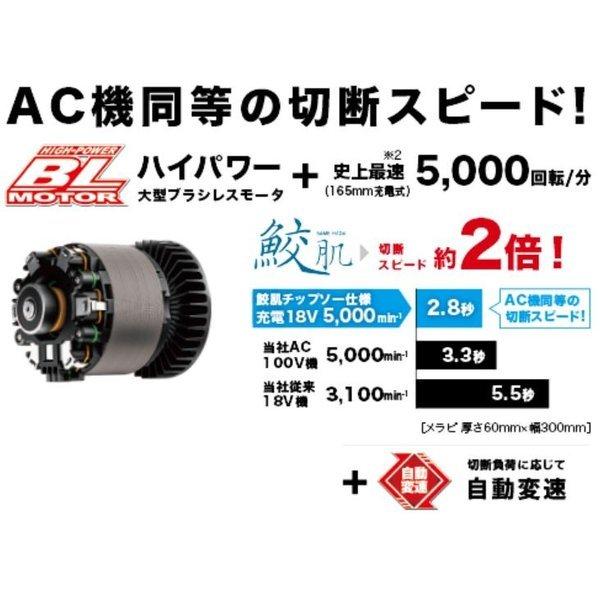 マキタ（makita） HS631DGXS (青) 18V 充電式丸のこ 本体+バッテリー