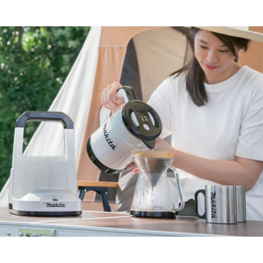 マキタ KT360DZW (白)/ KT360DZ (青) 18V+18V 充電式ケトル 本体