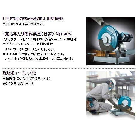 makita マキタ LW141D 充電式切断機 18V×2＝36V仕様 本体のみ 中古品 【ハンズクラフト宜野湾店】 マキタ（makita） 充電式 切断機 本体のみ LW141DZ 36Vバッテリー対応