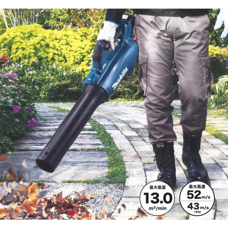 マキタ MUB184DZ + BL1860B DC18RF 18V 充電式 ブロワ 3点セット マキタ MUB184DZ + BL1860B DC18RF 18V 充電式 ブロワ 3点セット