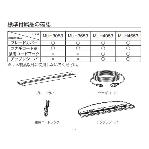 マキタ（makita） MUH3653 生垣バリカン 360mm 本体のみ : パワー