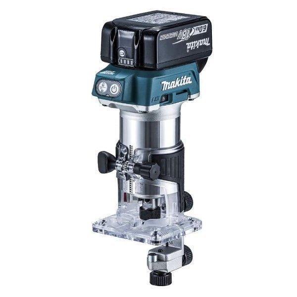 マキタ（makita） RT50DRG 18V充電式トリマ 本体+6.0Ahバッテリー1本+