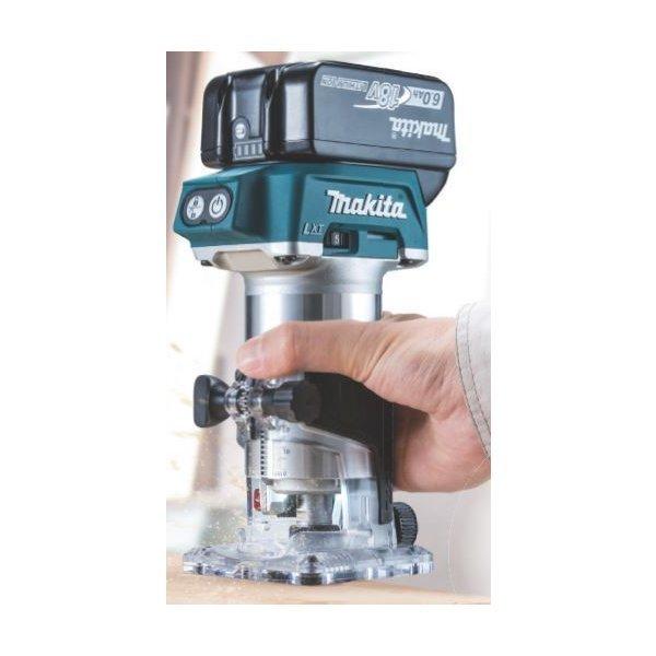マキタ RT50DZ + BL1830B 18V充電式トリマ 本体+3.0Ahバッテリー マキタ RT50DZ + BL1830B 18V充電式トリマ 本体+3.0Ahバッテリー