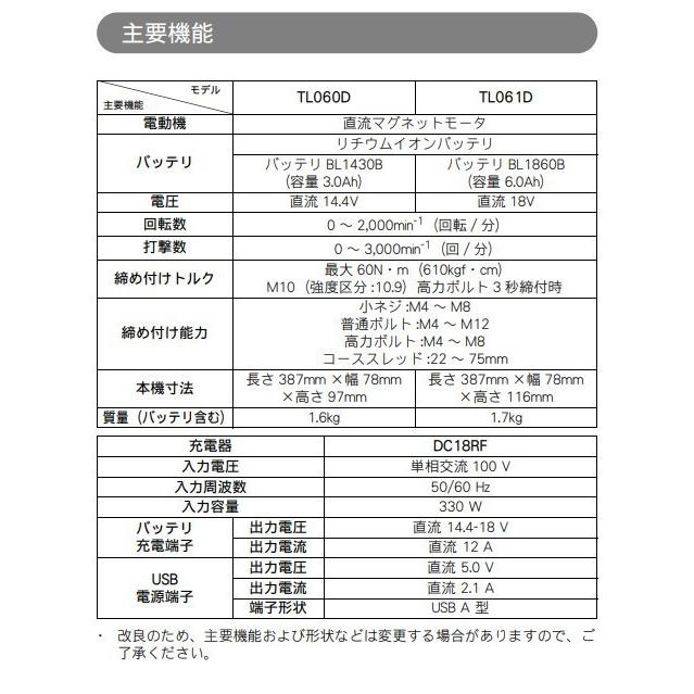 マキタ TL061DZ + CASE 18V 充電式アングルインパクトドライバ マキタ TL061DZ + CASE 18V 充電式アングルインパクトドライバ