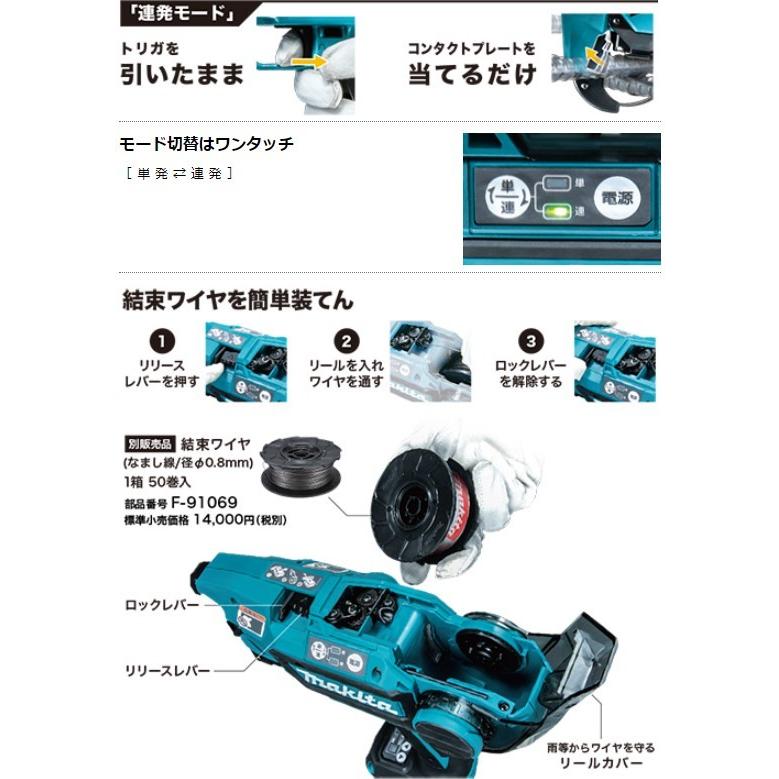 【久留米】【引き取り限定】【未使用品】makita マキタ TR180DRGX 充電式鉄筋結束機 バッテリ(18V/6.0Ah)×2・充電器・ケース有 マキタ（makita） TR180DRGX 18V 充電式鉄筋結束機 本体+6.0Ah