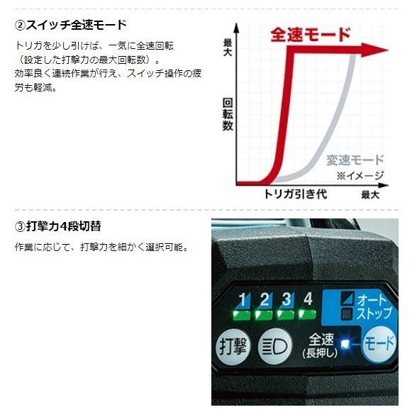マキタ TW007GZ + ケース 40V 充電式 インパクトトレンチ 　本体+純正ケース　｜techno-k｜06