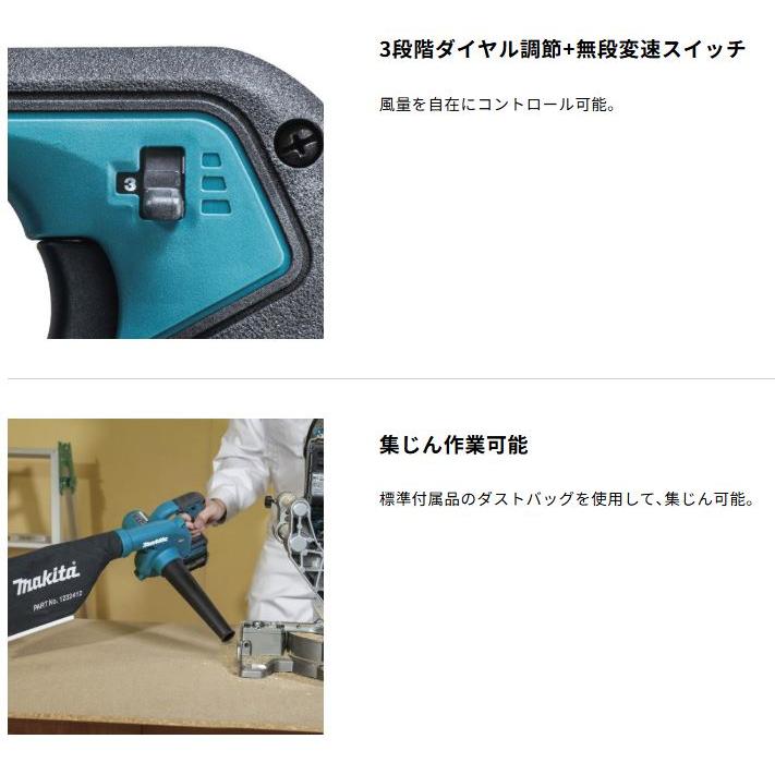マキタ バッテリ BL4025と充電器DC40RA 【新品セットばらし】 マキタ（makita） UB002GZ + BL4025 + DC40RA 40Vmax 充電式ブロア