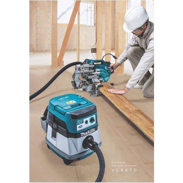 マキタ VC867DZ + BL1860B ×2本 18V+18V充電式集じん機 本体+6.0 マキタ VC867DZ + BL1860B ×2本 18V+18V充電式集じん機 本体+6.0