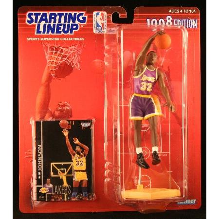 Hasbro MAGIC JOHNSON / LOS ANGELES LAKERS 1998 NBA Starting Lineup