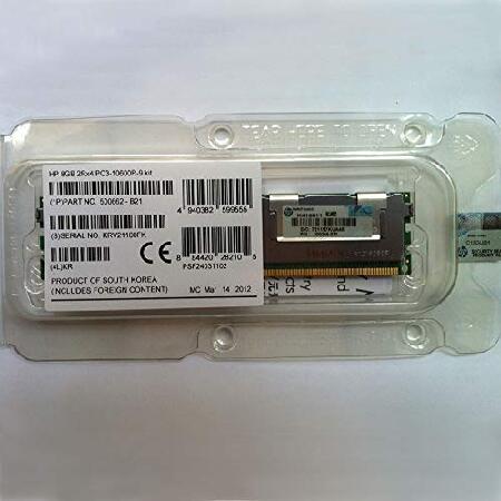 エイチピー HEWLETT PACKARD HP 8GB 2RX4 PC3-10600R-9キット 8 Gb