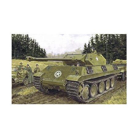 グリーンボックス 1/35 WW.II ドイツ軍 M10パンター(偽装戦車