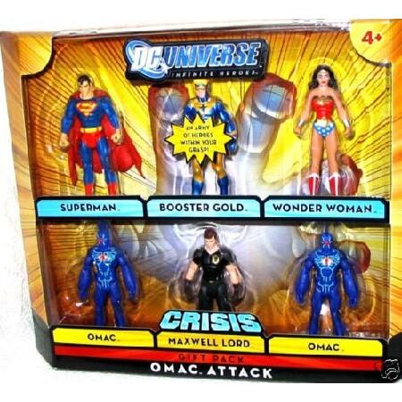 大人気 アングリーバード おもちゃ 直輸入 日本未発売 ゲーム ブロック テーブルゲーム DC Universe 6-Pack Superman, Booster Gold, Wonder Woman, Omacs, ＆ Mの画像