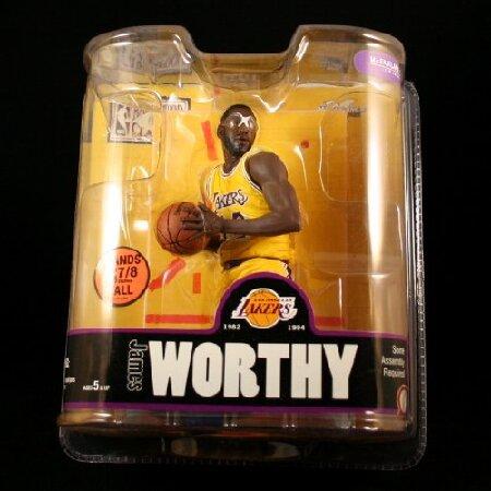 JAMES WORTHY / LOS ANGELES LAKERS * YELLOW JERSEY McFarlane 6 Inch