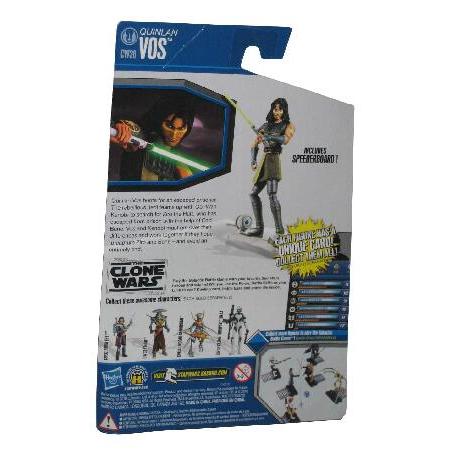 Hasbro スター・ウォーズ クローン・ウォーズ ベーシックフィギュア クインラン・ヴォス/Star Wars 2010 The Clone Wars Action Figure CW36 Quinlan Vos【並行の画像