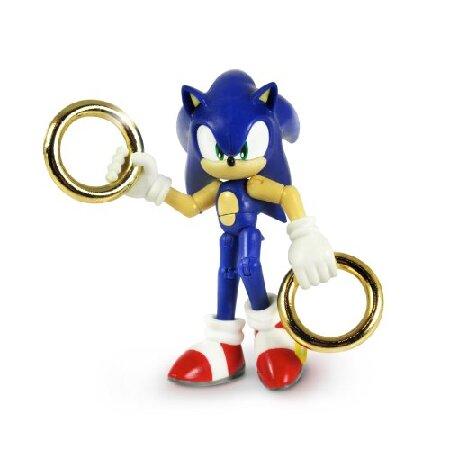Sonic The Hedgehog 3-inch Action Figure and Gold Rings ソニック