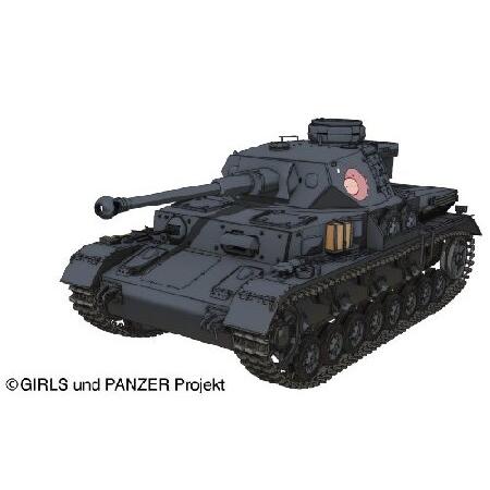 プラッツ ガールズ＆パンツァーシリーズ IV号戦車D型改 (F2型仕様