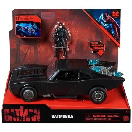BATMAN The 2022 Movie Lights ＆ Sounds Batmobile with 4-inch Action Figure_1