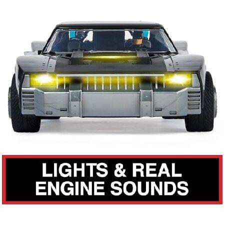 BATMAN The 2022 Movie Lights ＆ Sounds Batmobile with 4-inch Action Figure_2