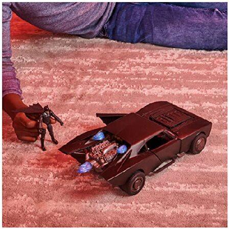 BATMAN The 2022 Movie Lights ＆ Sounds Batmobile with 4-inch Action Figure_4