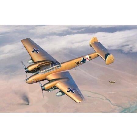 プラッツ 1/48 第二次世界大戦 ドイツ空軍 メッサーシュミット Bf110 E-2 Trop プラモデル_1