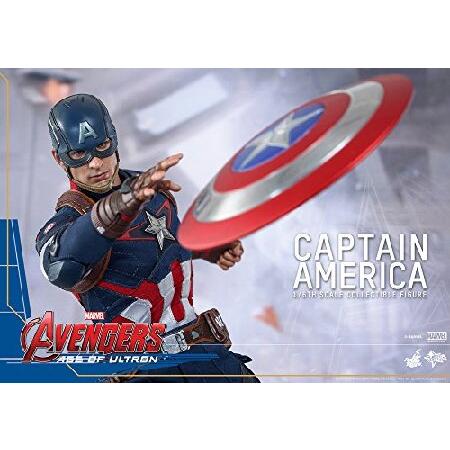 ムービー・マスターピース アベンジャーズ/エイジ・オブ・ウルトロン キャプテン・アメリカ 1/6スケール プラスチック製 塗装済み可動フィギュア_4