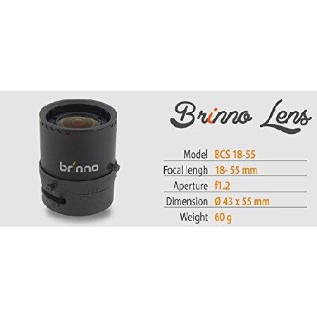 Brinno BCS 18-55mm F1.2 レンズ Brinno BCS 18-55mm F1.2 レンズ