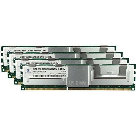 Adamanta 128 GB ( 4 x 32gb ) LRDIMMメモリアップグレードfor HP ProLiant bl685 C g7 ...