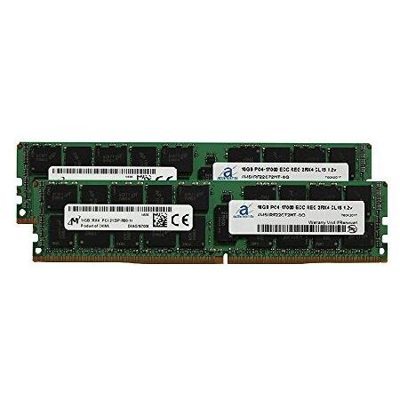 CPU+マザボ+メモリ32GB Micron元32 GB ( 2 x 16gb )サーバーメモリアップグレードfor HP z640