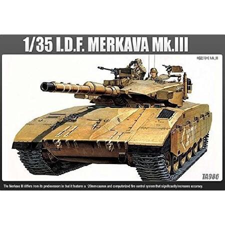 I.D.F. Merkava Mk.lll 戦車 プラモデルキット アカデミー 1/35